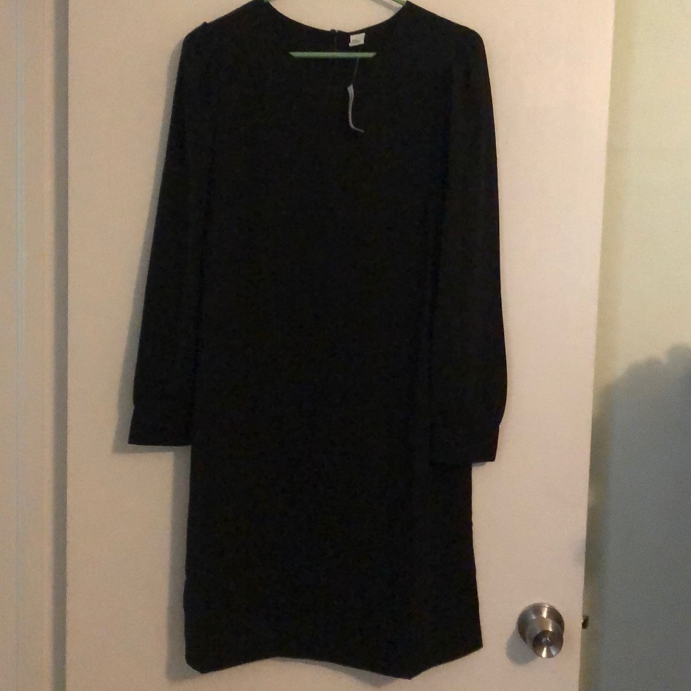 Long Sleeve Black Dress